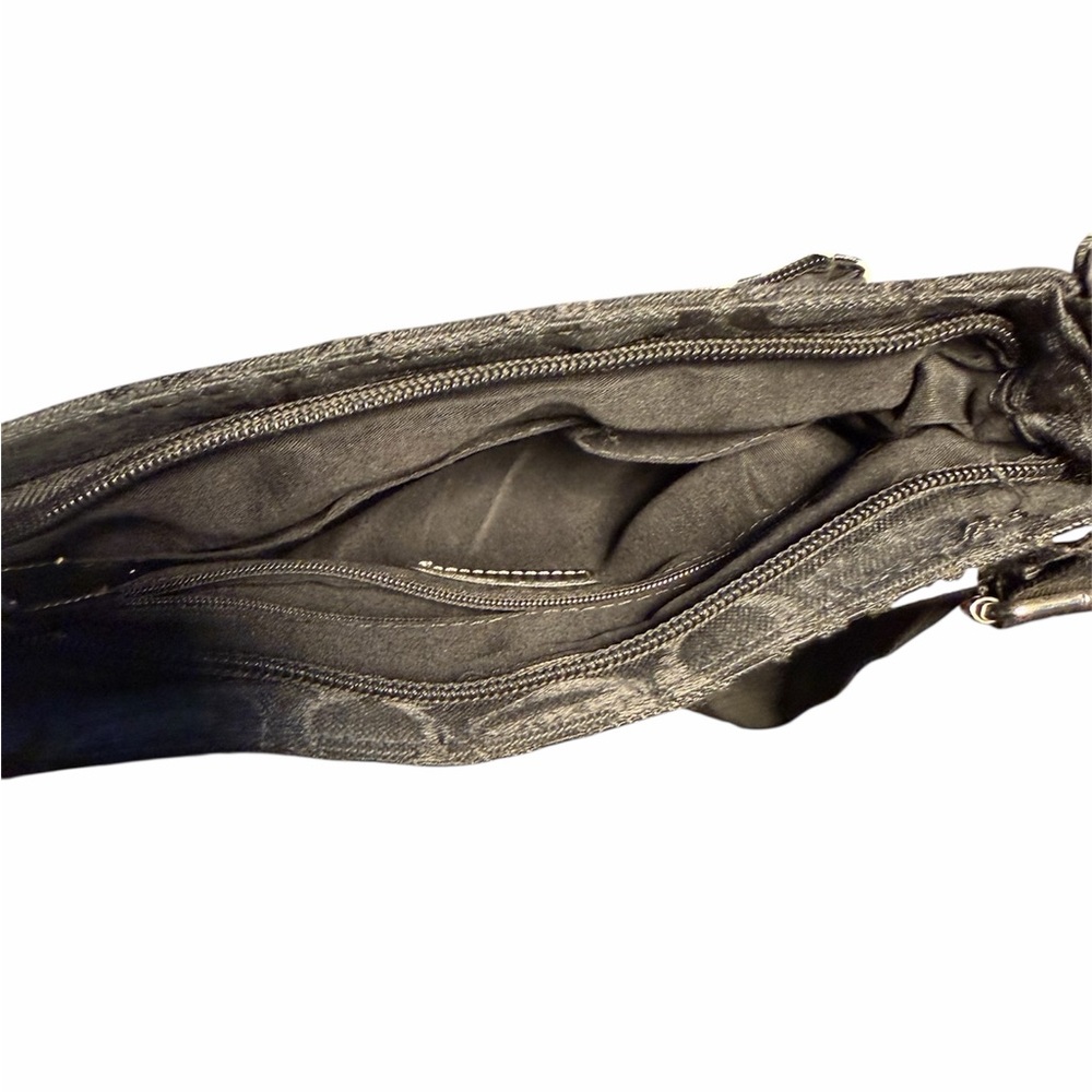 Stylish Black Patchwork Crossbody Bag - image 6